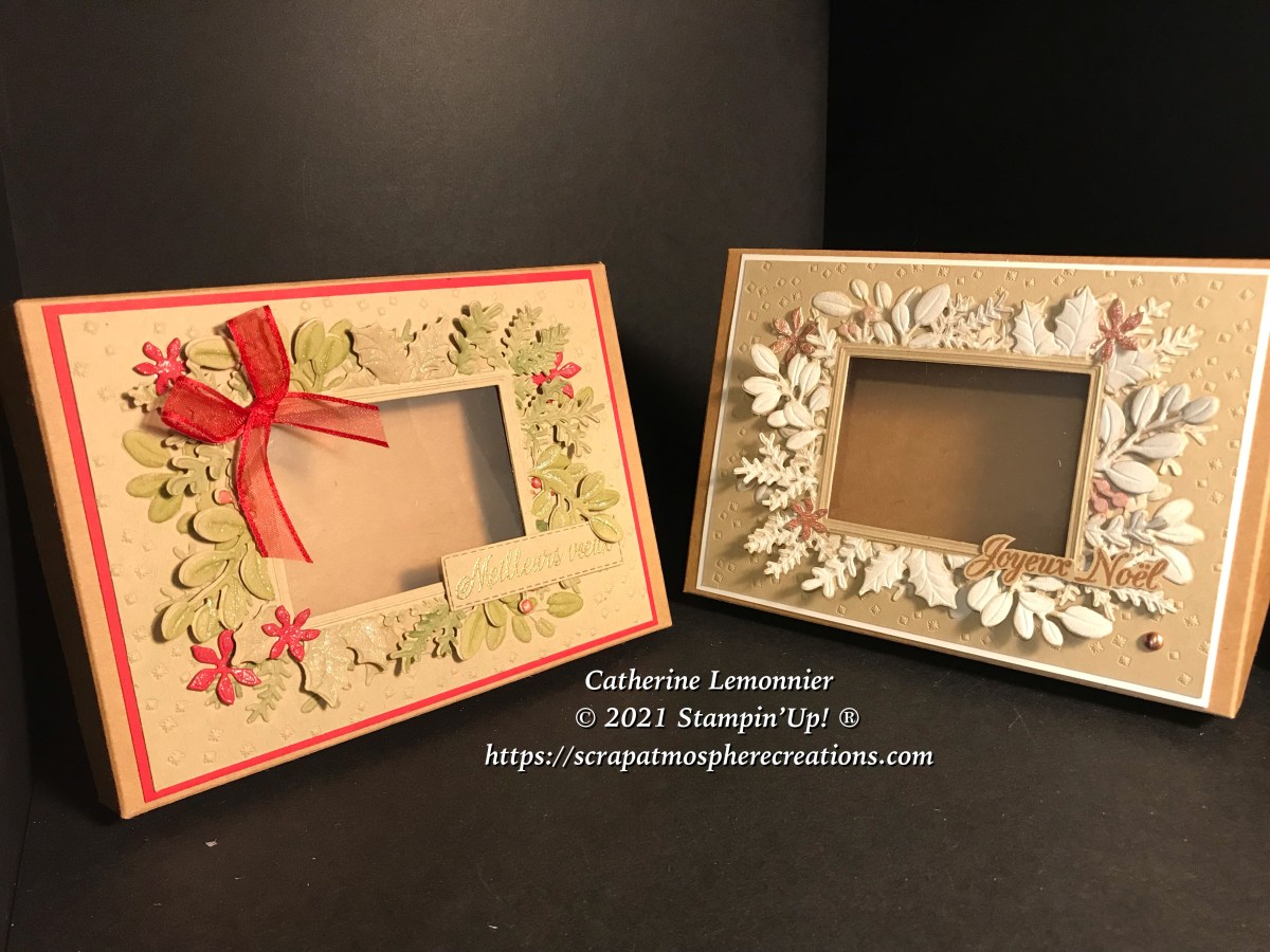 Avec le plioir hybride Cadres&nbsp;Festifs…